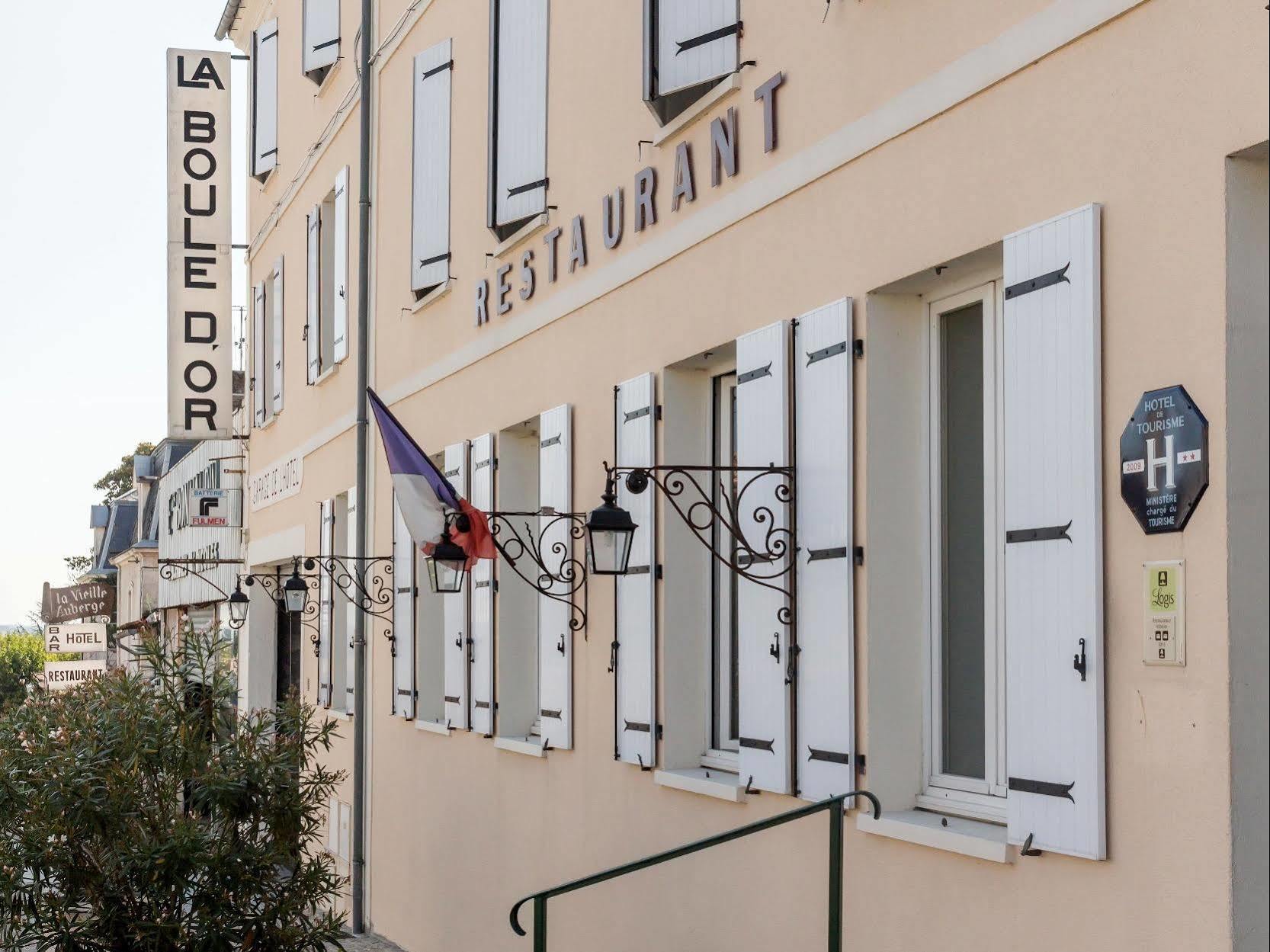 Hotel Restaurant La Boule D'Or Barbezieux-Saint-Hilaire Eksteriør billede